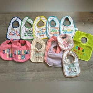 Baby Bibs 13 for $15